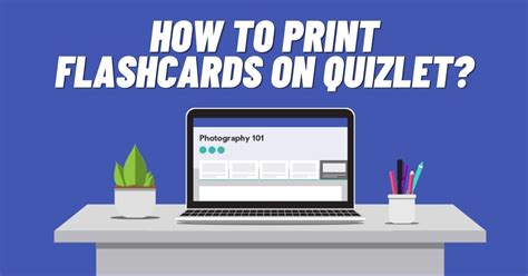 how to print flashcards from quizlet